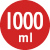 1000ml